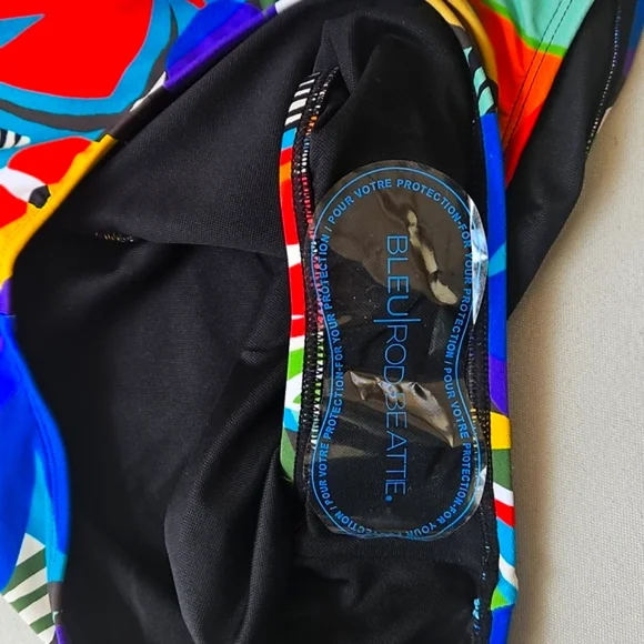 NWT! Bleu by Rod Beattie The Mix Lace Down One Piece Swimsuit - Picture 7 of 16